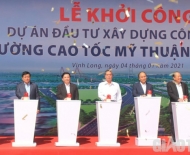 Khởi công cao tốc Mỹ Thuận - Cần Thơ, mở đại lộ về Tây Đô